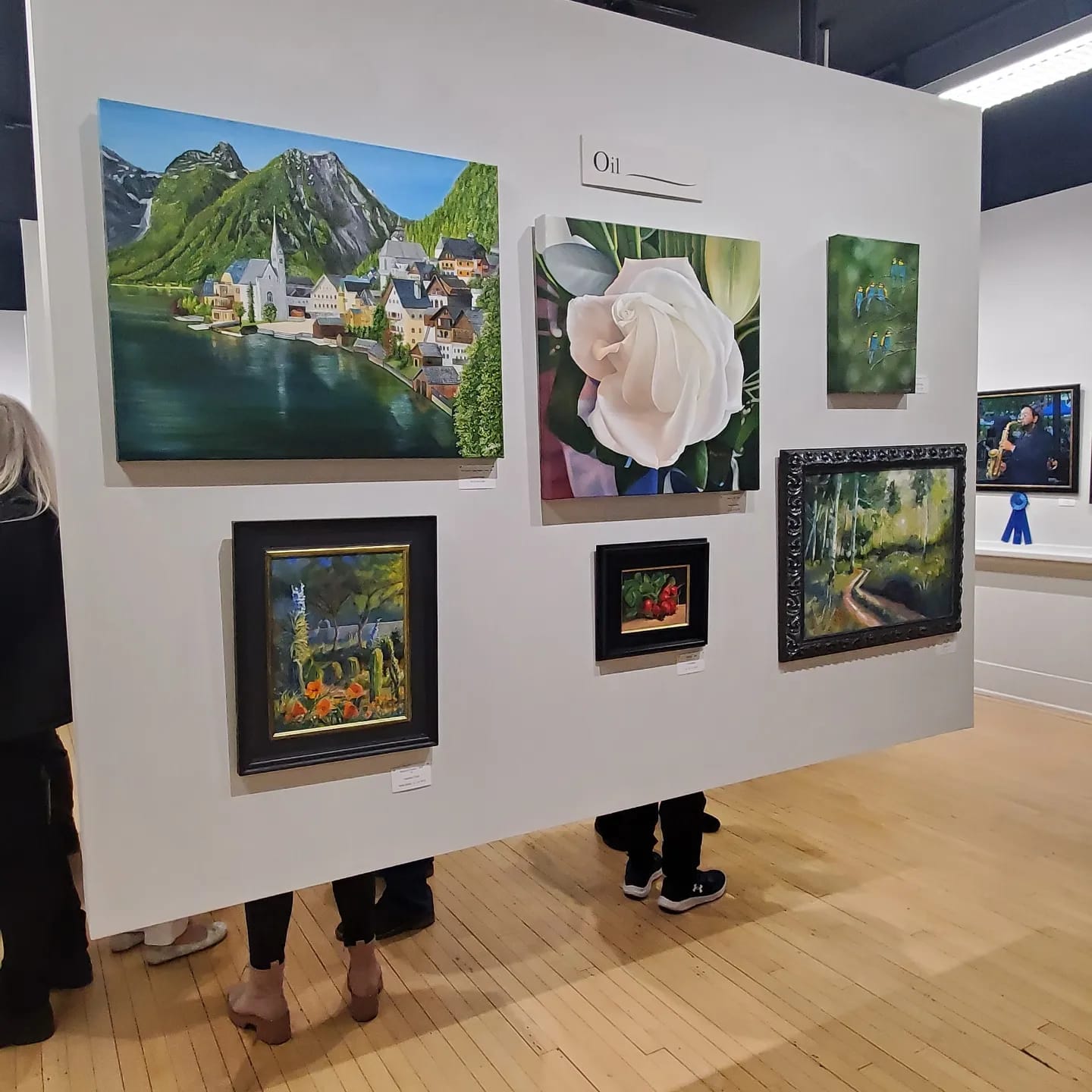 Mountain landscape with lake